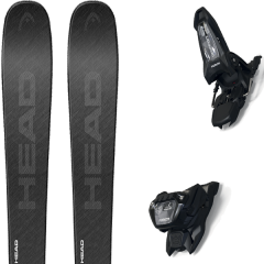 comparer et trouver le meilleur prix du ski Head Alpin kore 87 + griffon 13 id black gris/noir sur Sportadvice