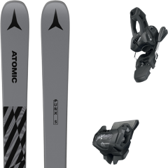 comparer et trouver le meilleur prix du ski Atomic Alpin punx five + tyrolia attack 11 gw brake 90 l solid black gris sur Sportadvice