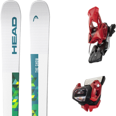 comparer et trouver le meilleur prix du ski Head Alpin the show wh/nge + tyrolia attack 13 gw brake 95 a red 19 blanc/vert sur Sportadvice