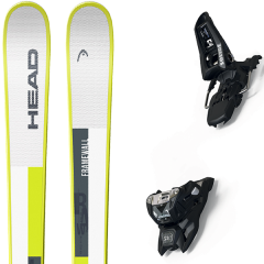 comparer et trouver le meilleur prix du ski Head Alpin frame wall wh/nyw + squire 11 id black blanc/jaune sur Sportadvice