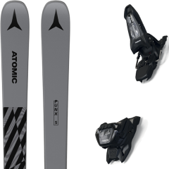 comparer et trouver le meilleur prix du ski Atomic Alpin punx five + griffon 13 id black gris sur Sportadvice