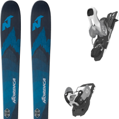 comparer et trouver le meilleur prix du ski Nordica Alpin navigator 85 + warden 11 n silver/black l90 19 bleu/noir sur Sportadvice
