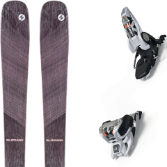 comparer et trouver le meilleur prix du ski Blizzard Alpin pearl 78 + griffon 13 id white rose/violet sur Sportadvice