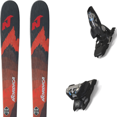 comparer et trouver le meilleur prix du ski Nordica Alpin navigator 80 + griffon 13 id black noir/rouge sur Sportadvice