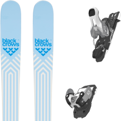 comparer et trouver le meilleur prix du ski Black Crows Alpin captis birdie + warden 11 n silver/black l90 19 bleu/blanc sur Sportadvice