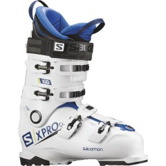 comparer et trouver le meilleur prix du chaussure de ski Salomon X pro 100 wh/raceblue/acid blanc/bleu /27.5 2019 sur Sportadvice