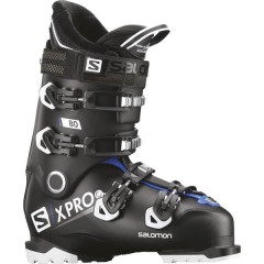 comparer et trouver le meilleur prix du chaussure de ski Salomon X pro 80 black/raceblue/wh /29.5 2019 sur Sportadvice